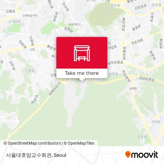 서울대호암교수회관 map