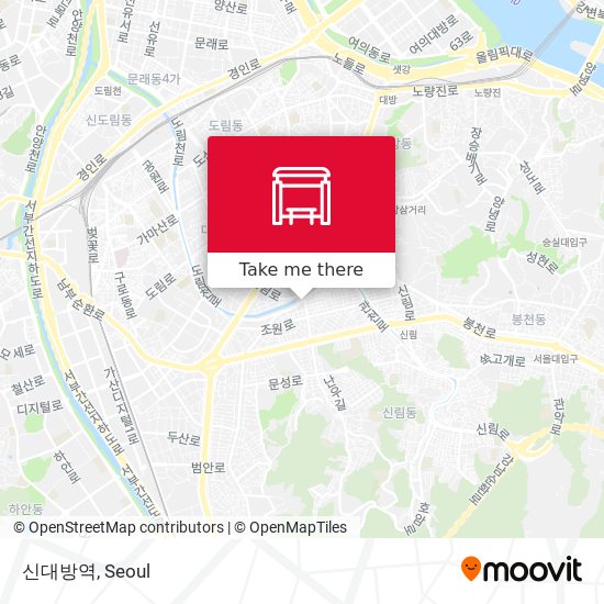 신대방역 map