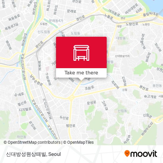 신대방성원상떼빌 map