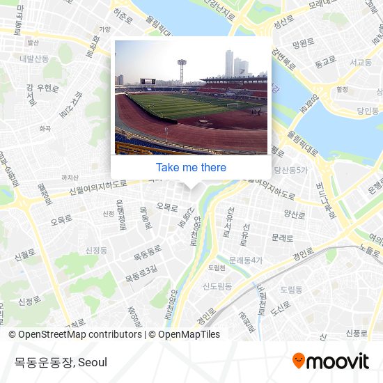 목동운동장 map