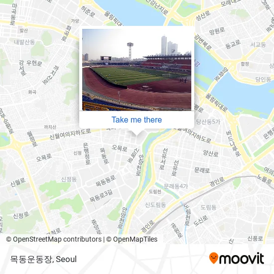 목동운동장 map