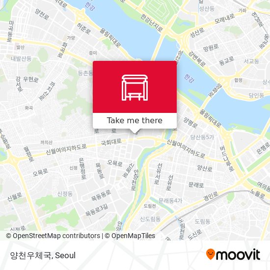 양천우체국 map