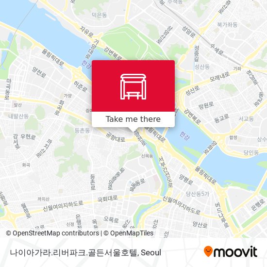 나이아가라.리버파크.골든서울호텔 map