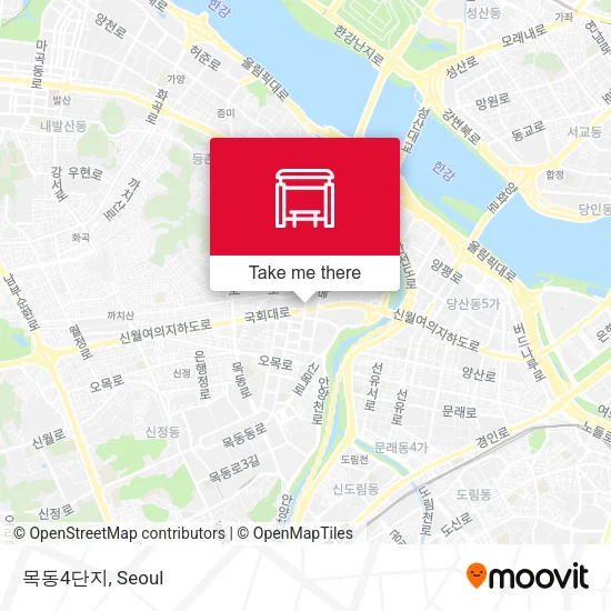 목동4단지 map