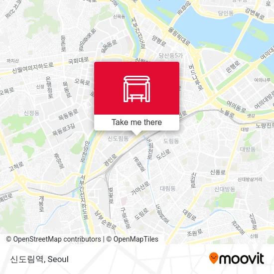신도림역 map