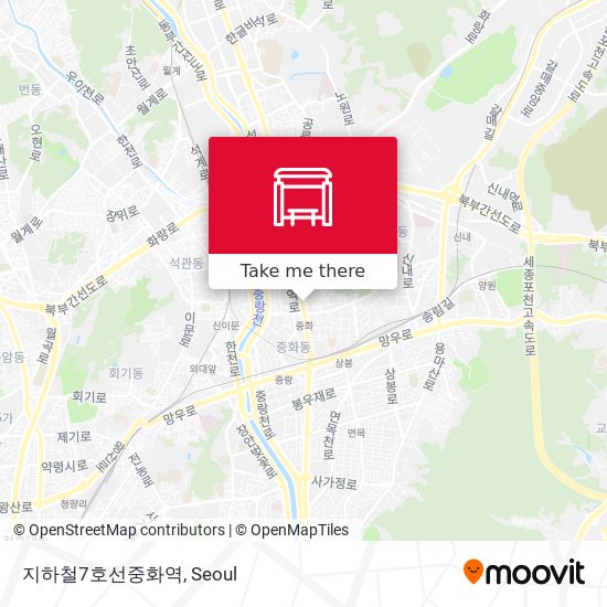 지하철7호선중화역 map