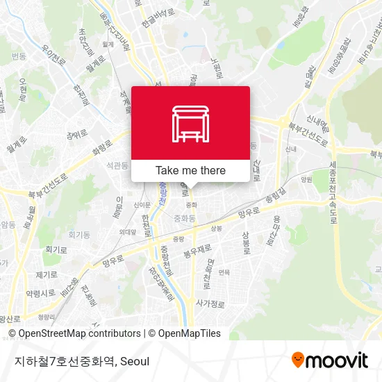 지하철7호선중화역 map