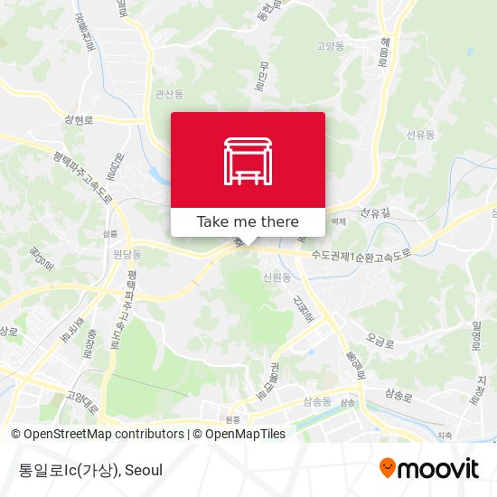 통일로Ic(가상) map