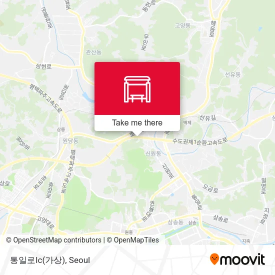 통일로Ic(가상) map