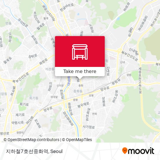지하철7호선중화역 map