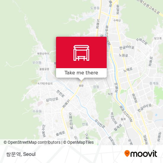 쌍문역 map