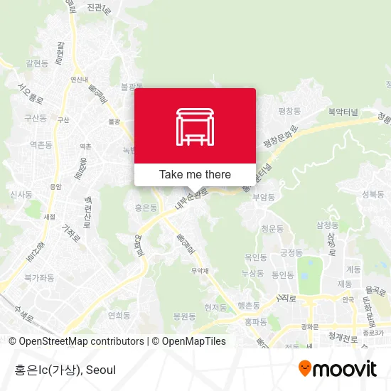 홍은Ic(가상) map