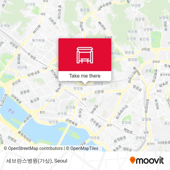 세브란스병원(가상) map