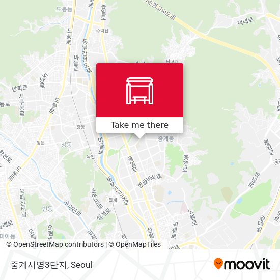 중계시영3단지 map