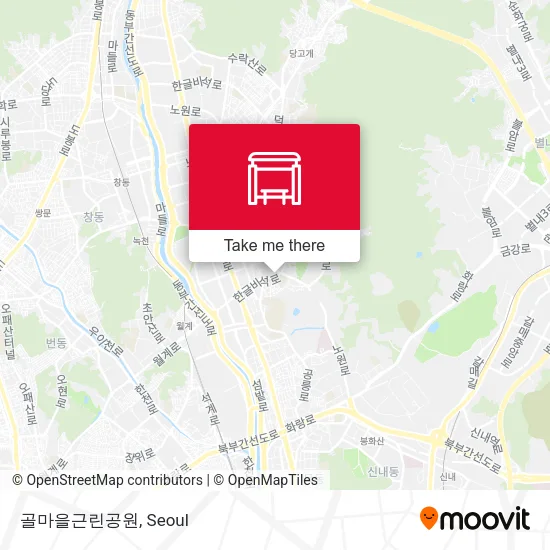 골마을근린공원 map