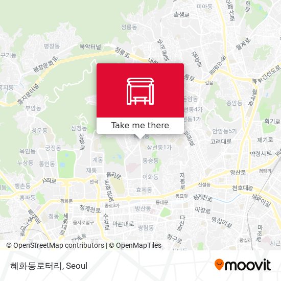 혜화동로터리 map