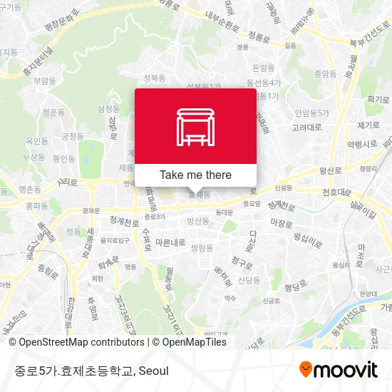 종로5가.효제초등학교 map