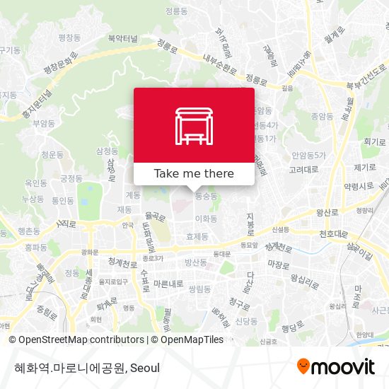 혜화역.마로니에공원 map