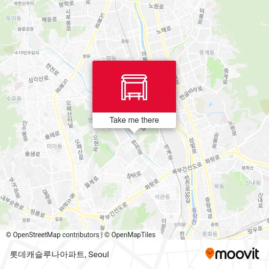 롯데캐슬루나아파트 map