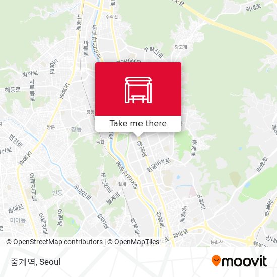 중계역 map