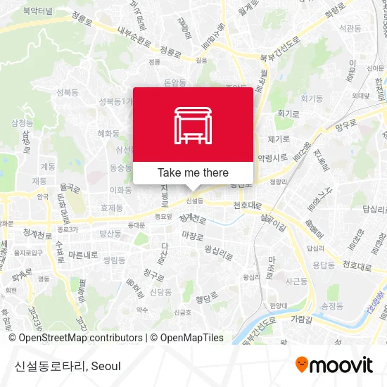 신설동로타리 map
