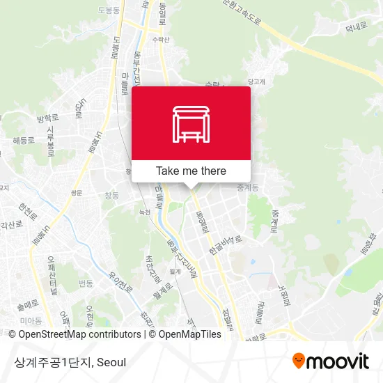 상계주공1단지 map