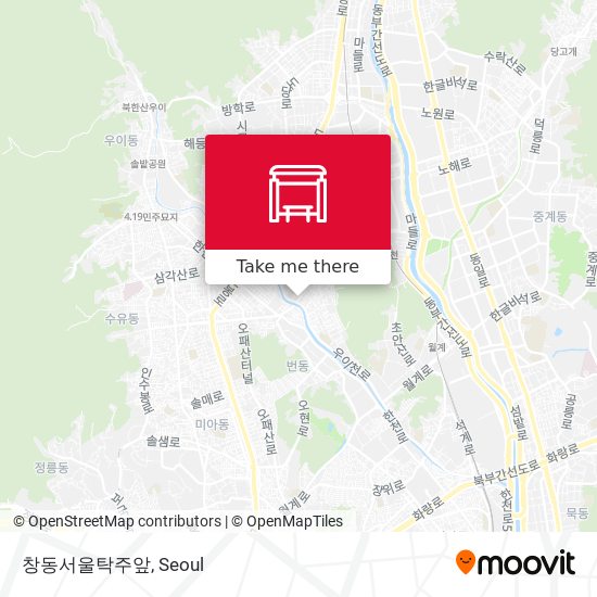 창동서울탁주앞 map