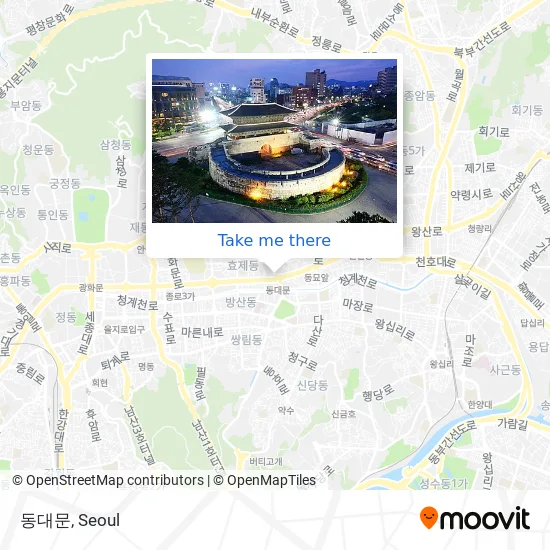 동대문 map