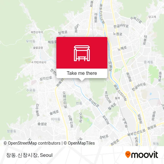 창동.신창시장 map