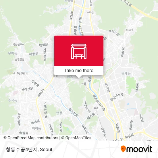 창동주공4단지 map