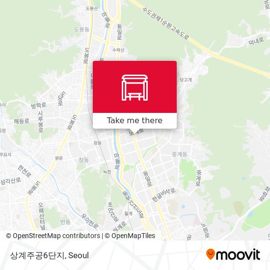 상계주공6단지 map