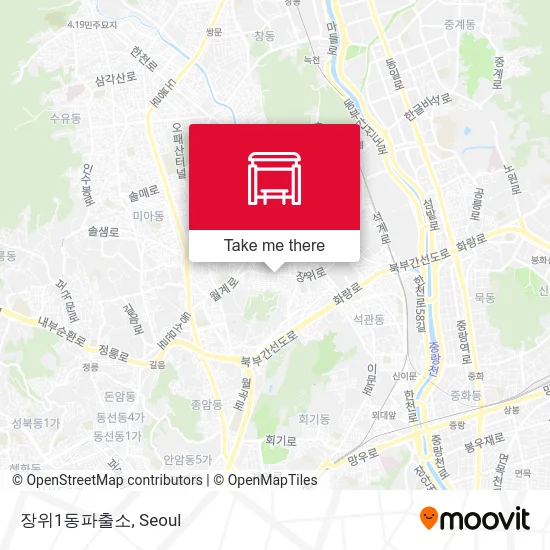 장위1동파출소 map