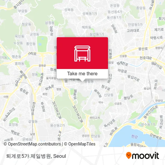 퇴계로5가.제일병원 map