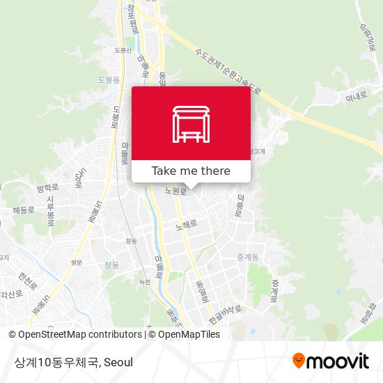 상계10동우체국 map
