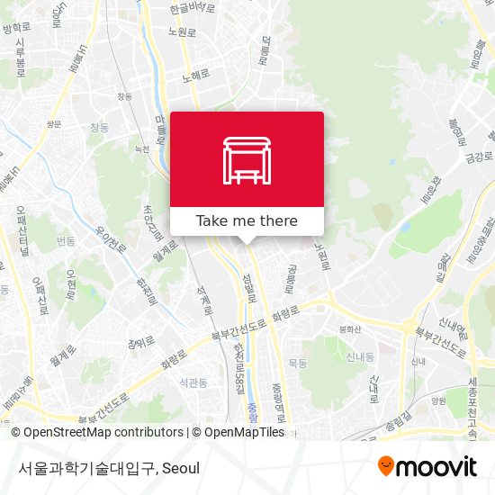 서울과학기술대입구 map