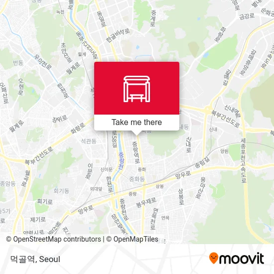 먹골역 map