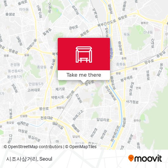 시조사삼거리 map