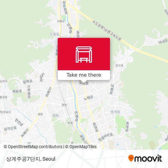 상계주공7단지 map