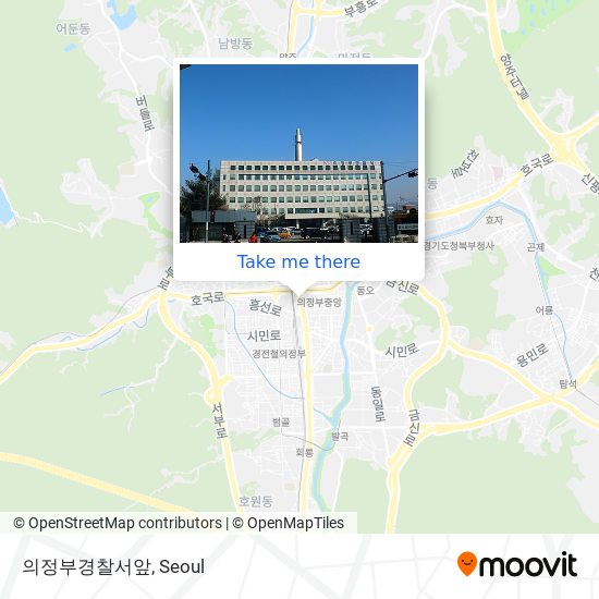 의정부경찰서앞 map