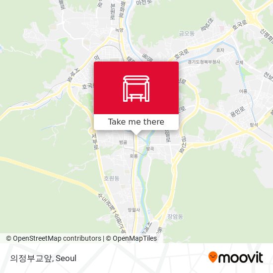 의정부교앞 map