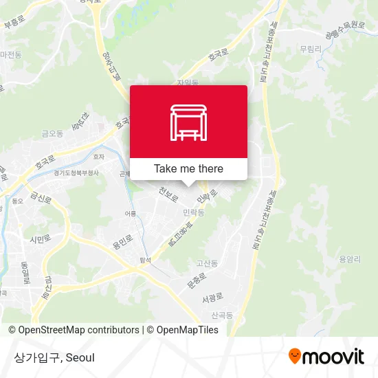 상가입구 map
