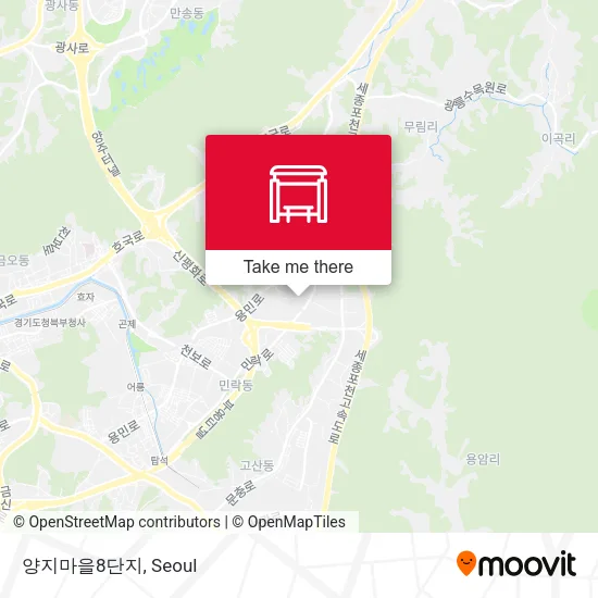 양지마을8단지 map