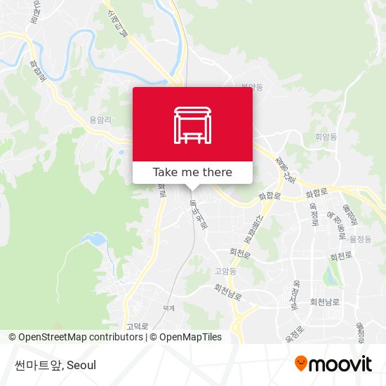 썬마트앞 map
