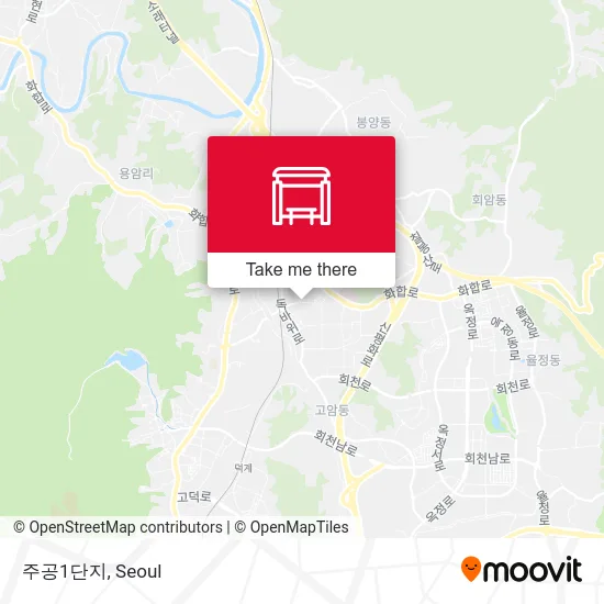 주공1단지 map