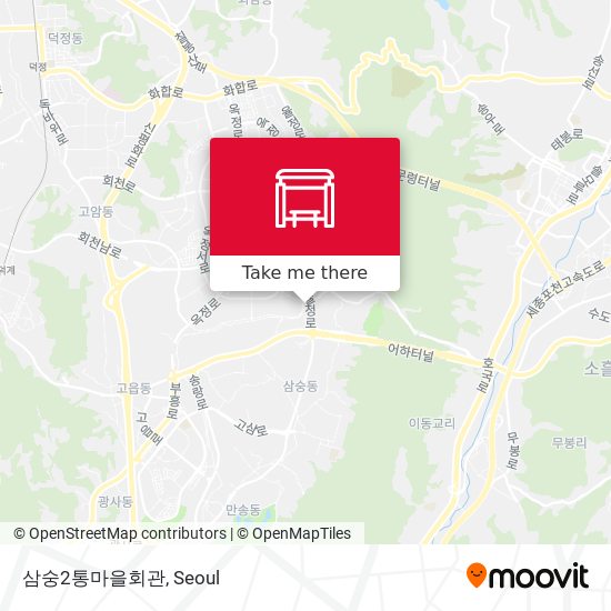 삼숭2통마을회관 map