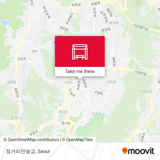 장거리만송교 map