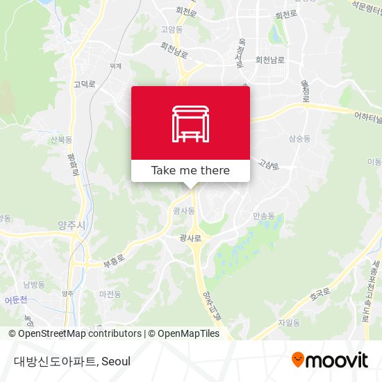 대방신도아파트 map