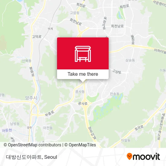 대방신도아파트 map