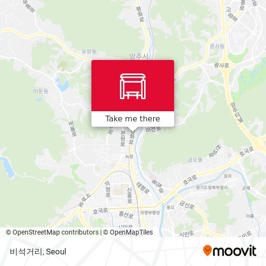 비석거리 map