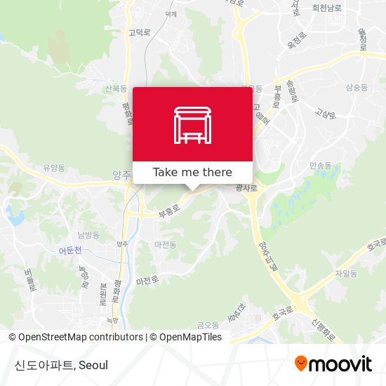 신도아파트 map